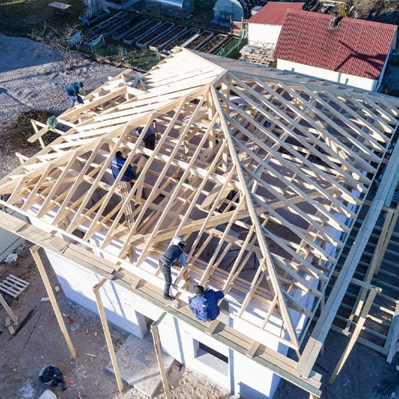 Монтаж четырёхскатной крыши и кровли в Майкопе и Республике Адыгея